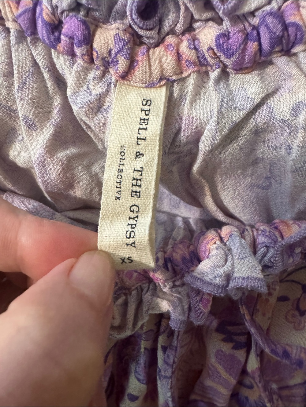 Spell & The Gypsy Collective Farrah Kerchief Sundress in Lilac - Picture 13 of 14